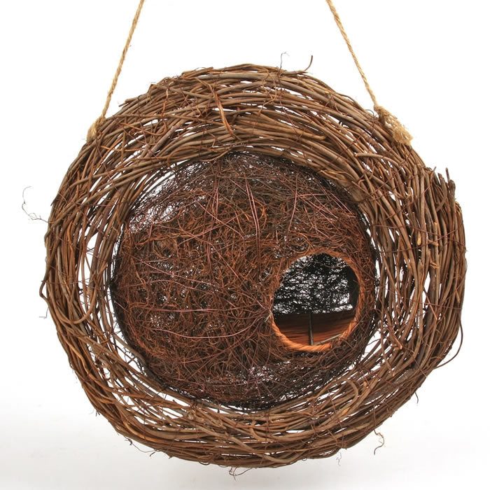 Wreath Bird House Nester