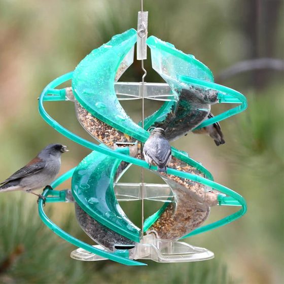 8-Port Songbird Seed Feeder
