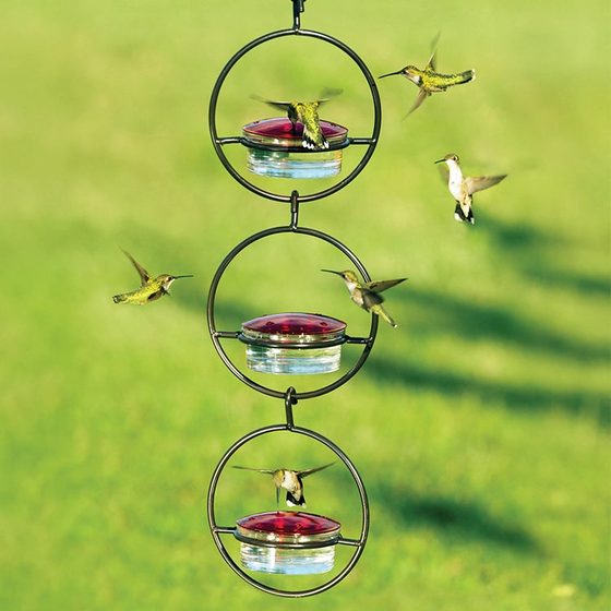 Sphere Hummingbird Feeder, Set of 3